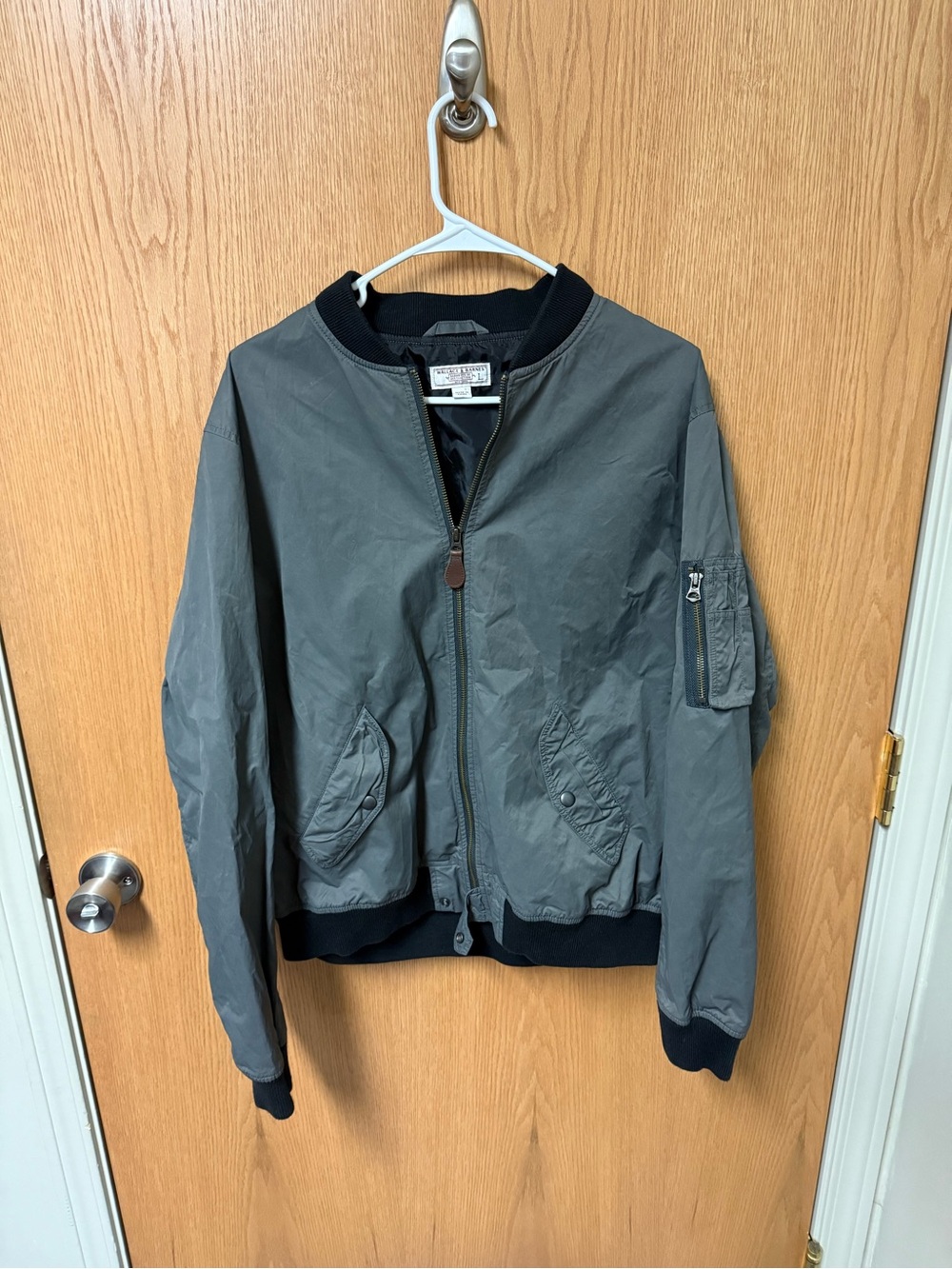 J. Crew Wallace and Barnes bomber jacket